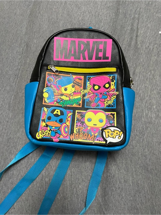 Uniqlo Handbags - Marvel Funko Blacklight Mini Backpack Colorful Comic Print